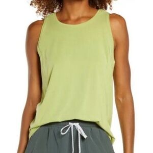 Z BY ZELLA Green Stem Energy Seamless Tank Active Workout Racerback Top Size XS